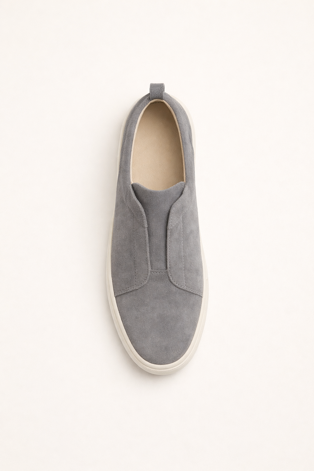LeoMar V1 Suede Slip-On Grey