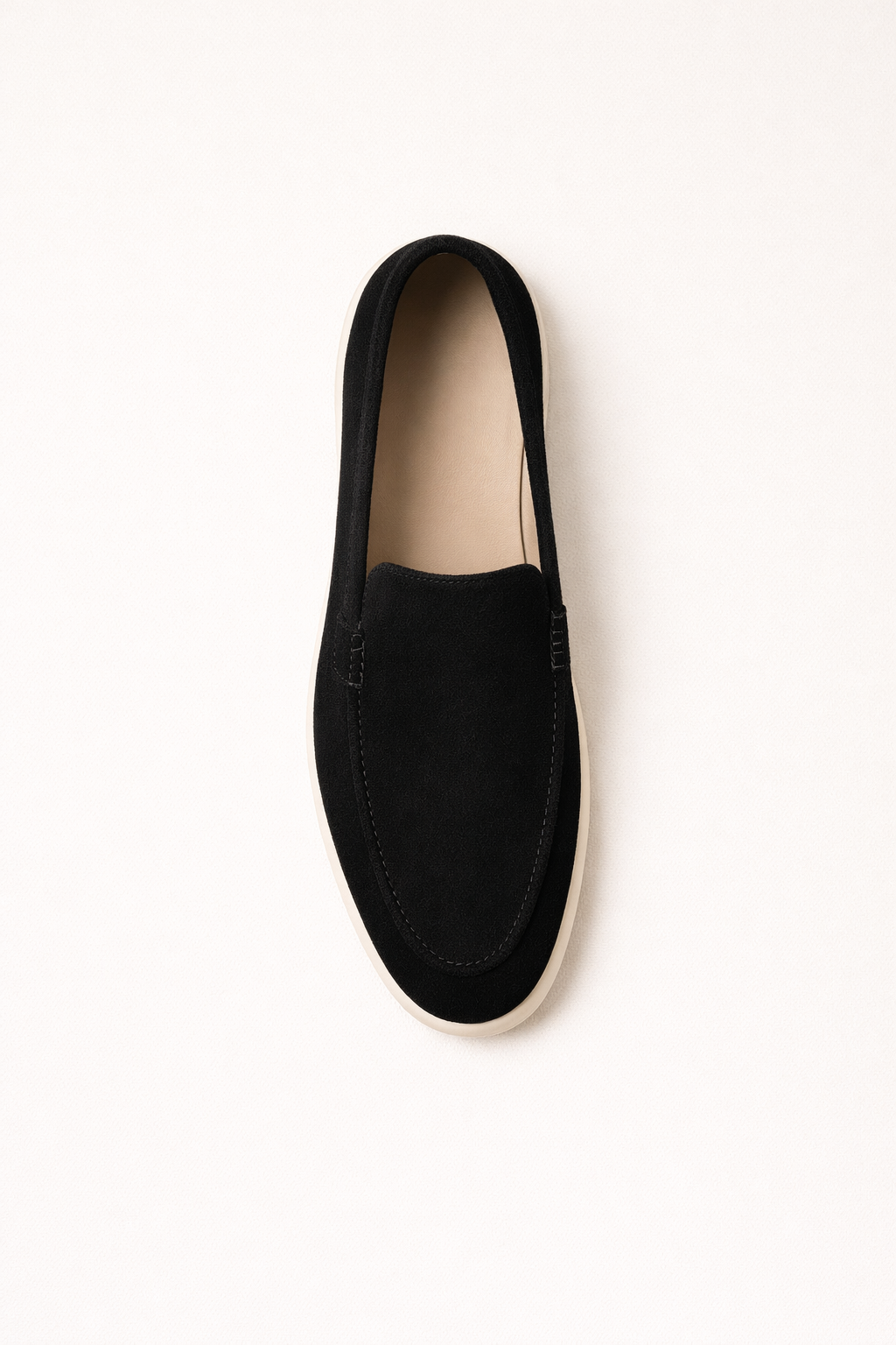 Leonis Suede Loafers Black