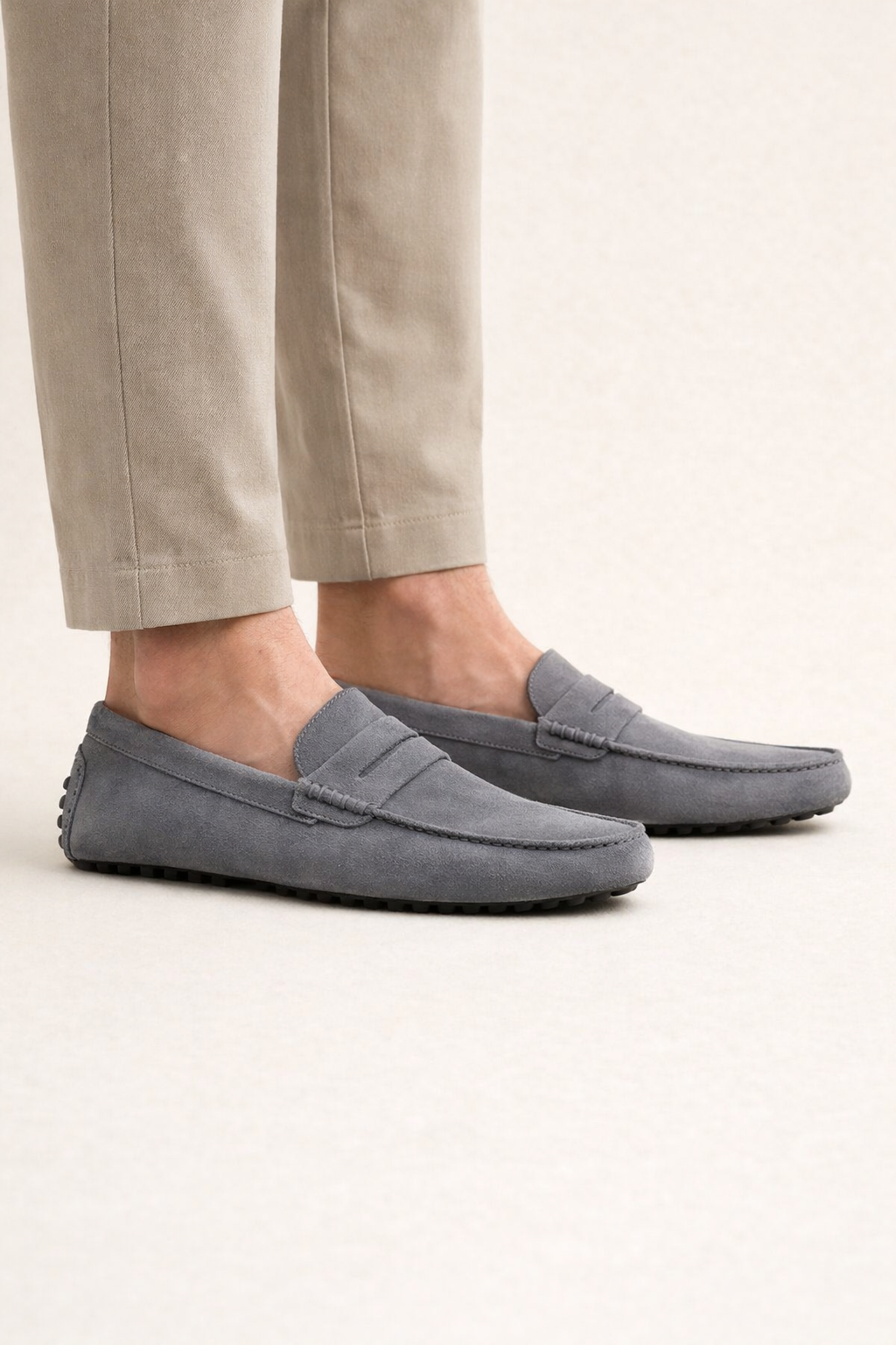 Ravino Driver Loafer Grey