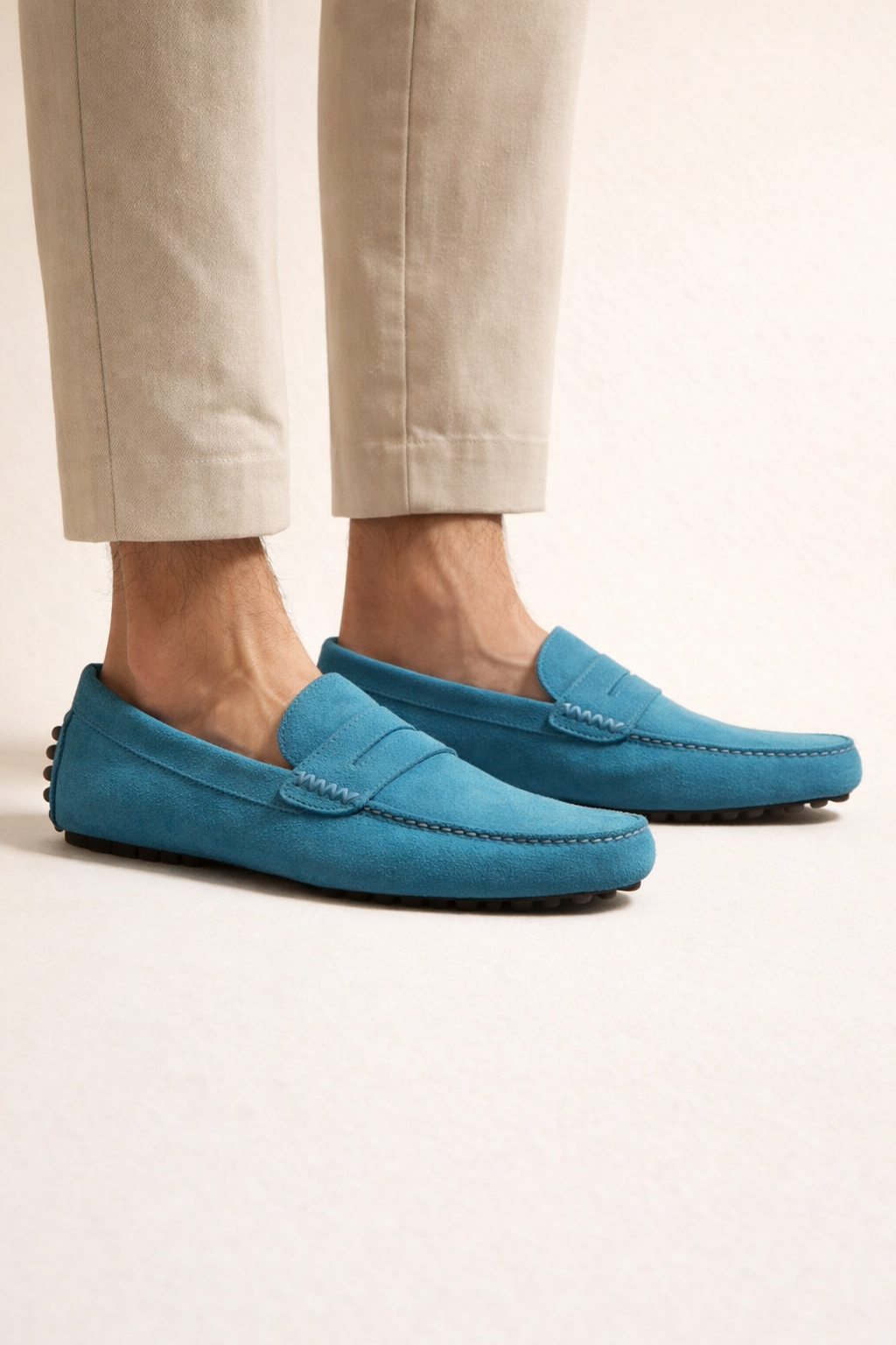Ravino Driver Loafer Teal